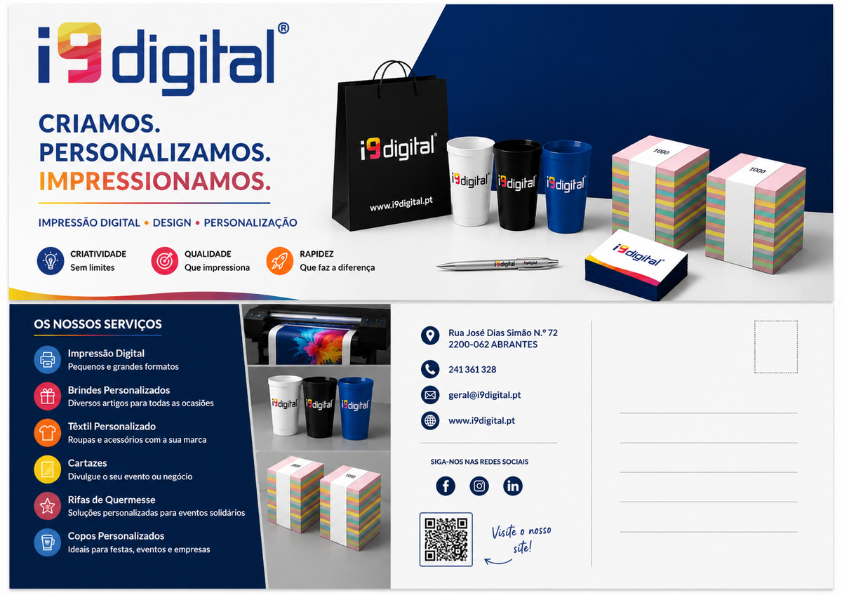 Postal de Empresa Personalizado