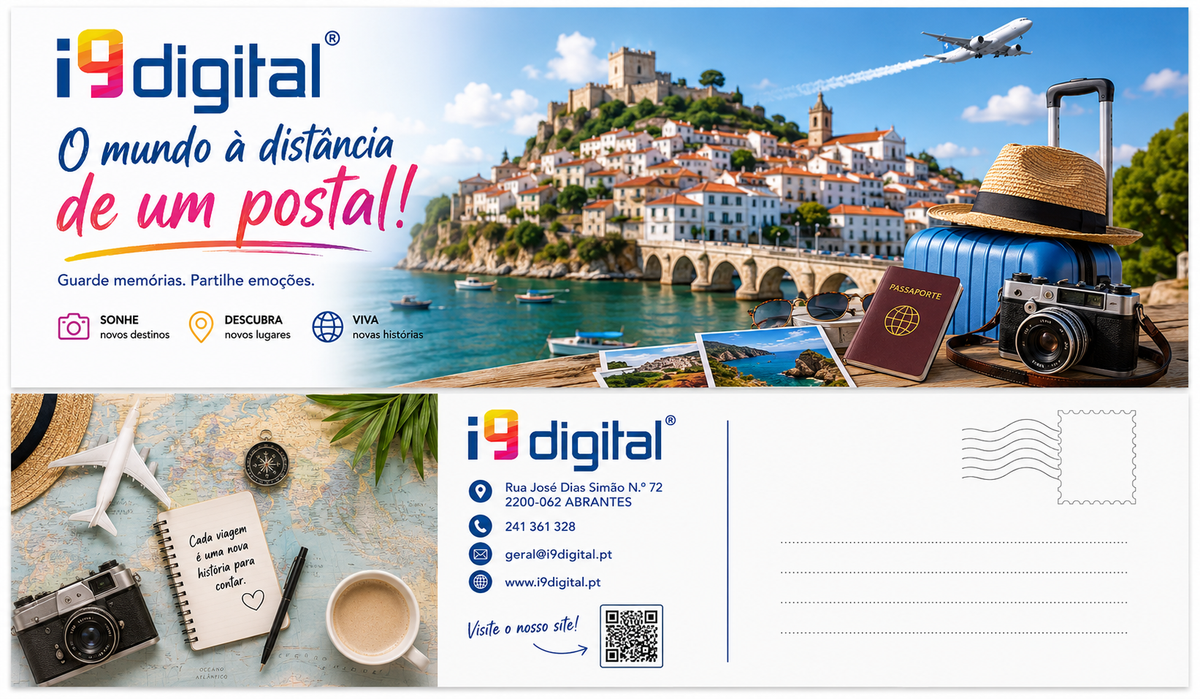 Postal de Viagem Personalizado