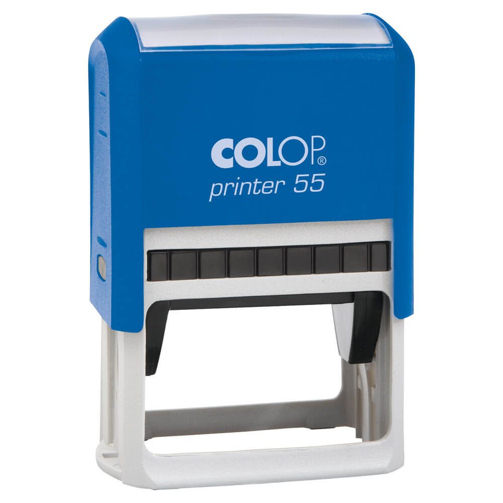 carimbo printer 55 - tinta azul