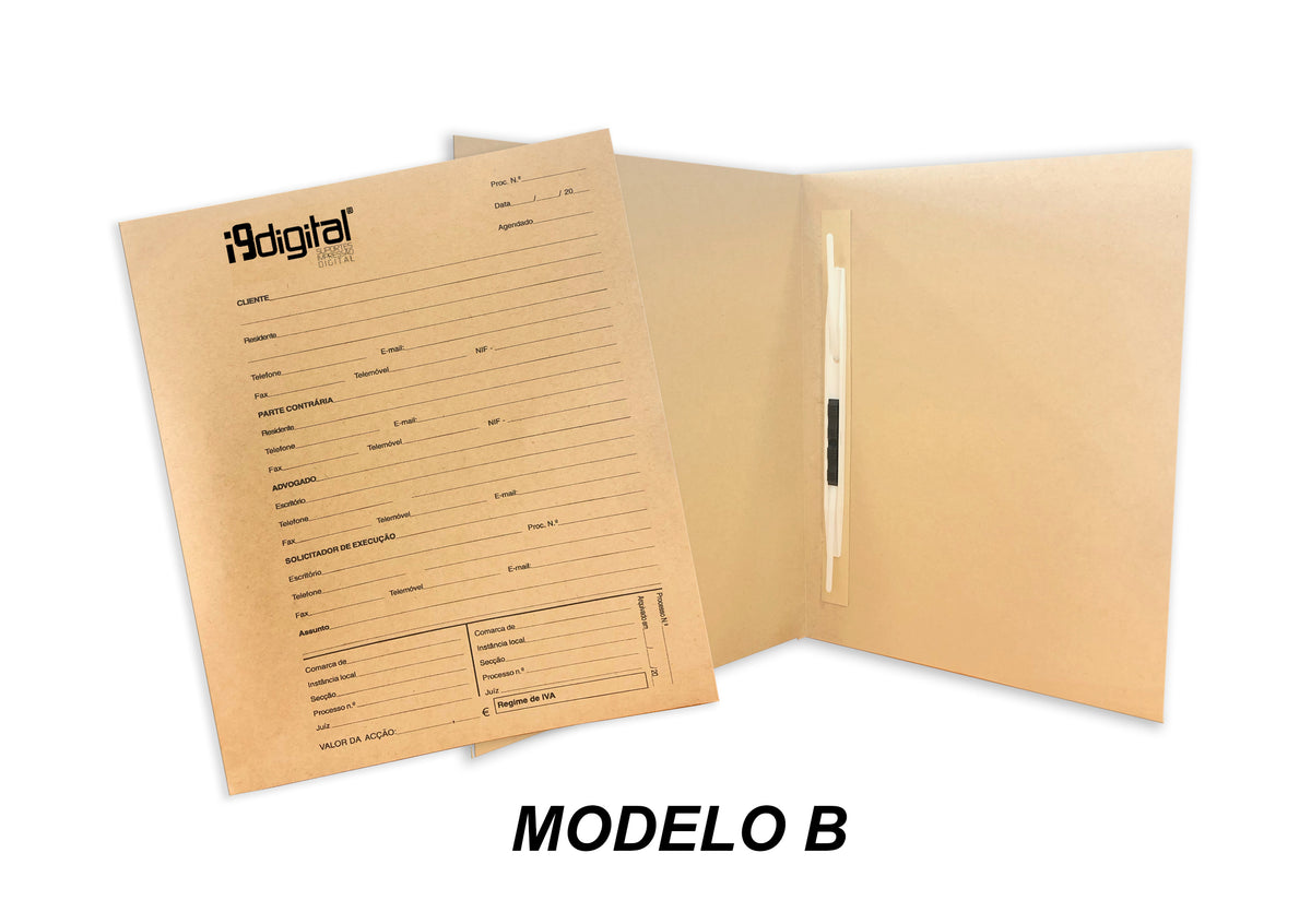 Capa de Processo - Modelo B