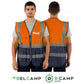 Colete de Trabalho Multibolsos Refletor CL-03