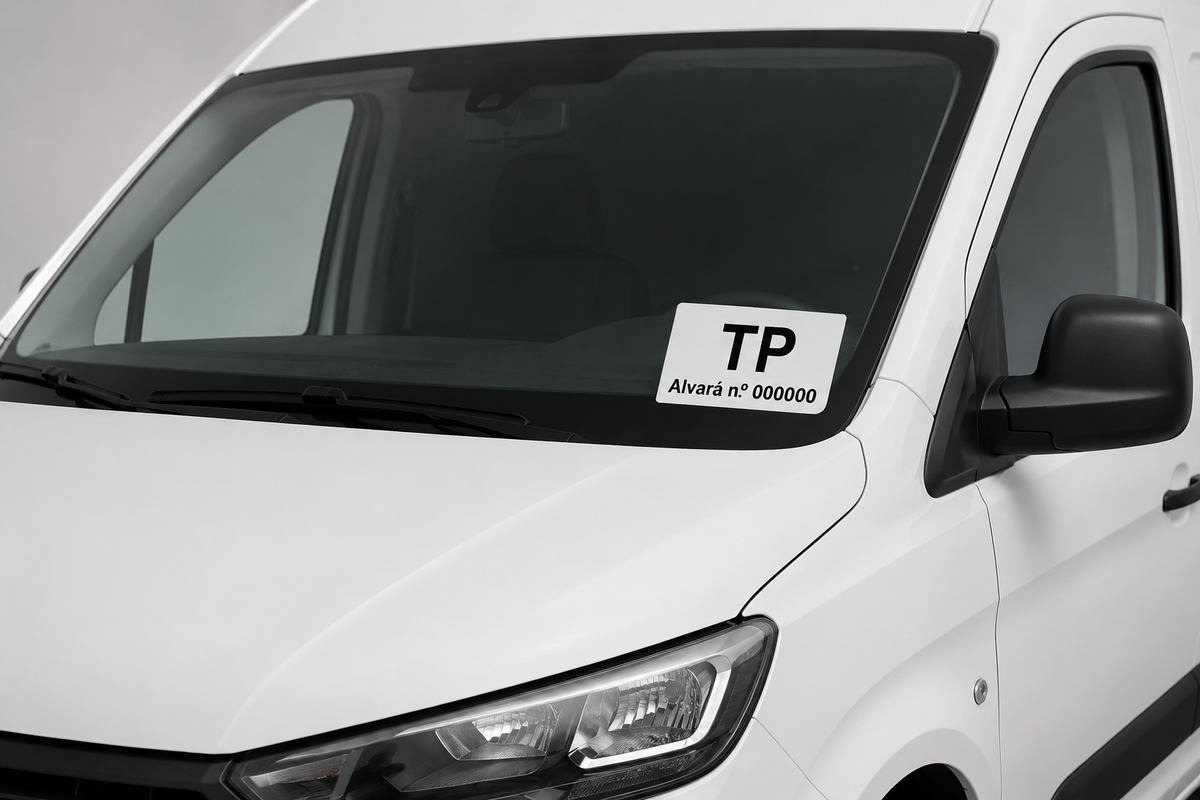 Dístico TP – Alvará de Transporte