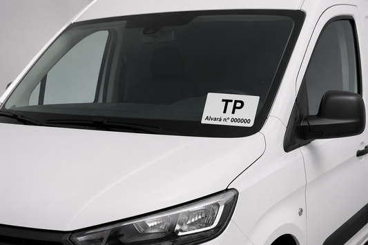 Dístico TP – Alvará de Transporte