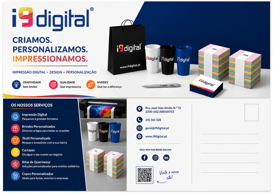 Postal de Empresa Personalizado