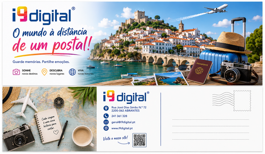 Postal de Viagem Personalizado