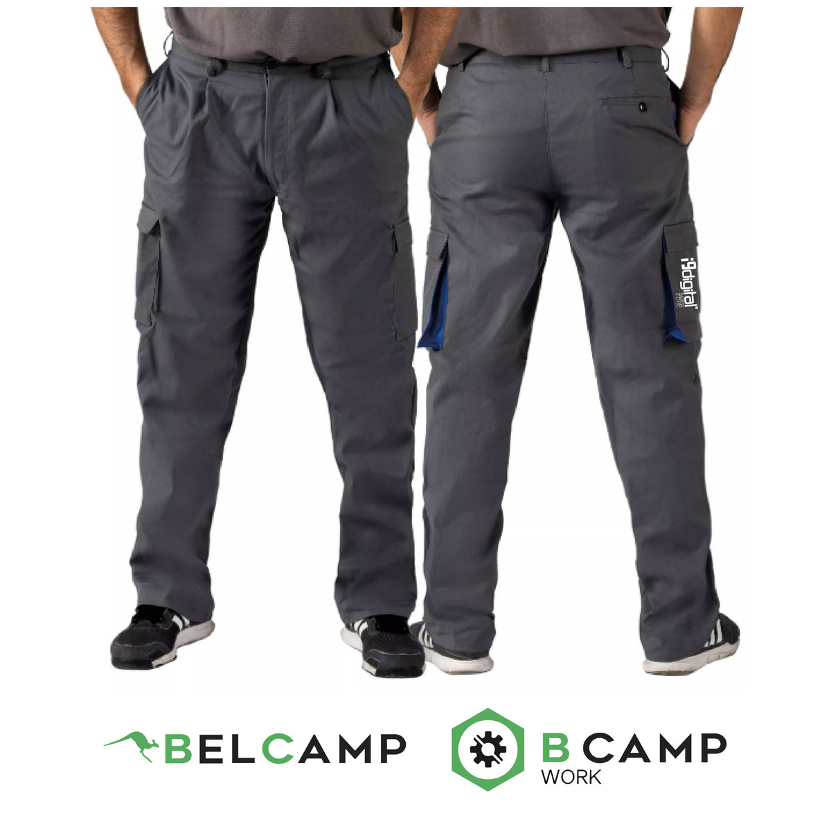 Calças de Trabalho Multibolsos T-002