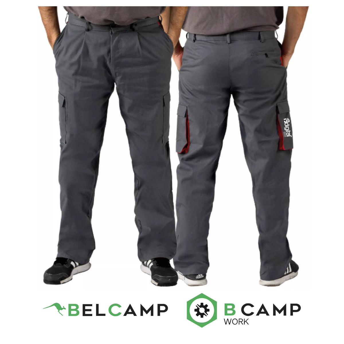 Calças de Trabalho Multibolsos T-002