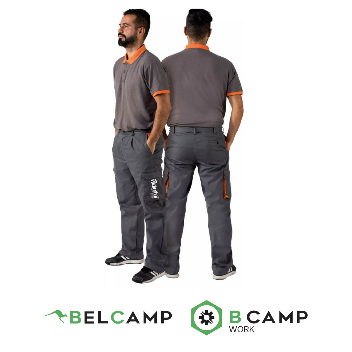 Calças de Trabalho Multibolsos T-002