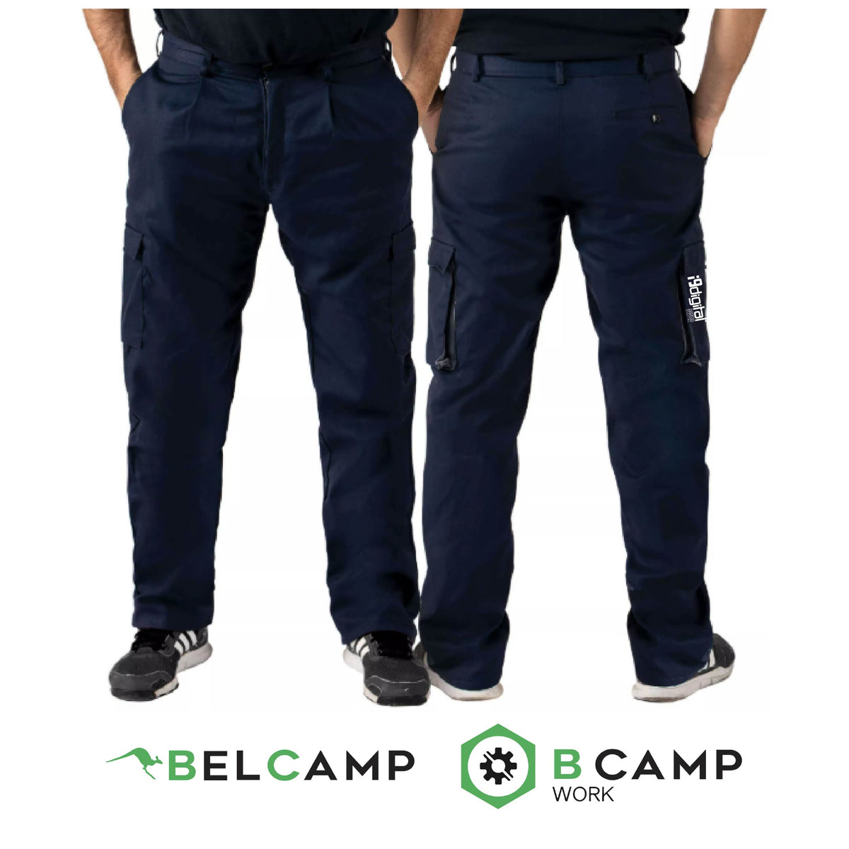 Calças de Trabalho Multibolsos T-002