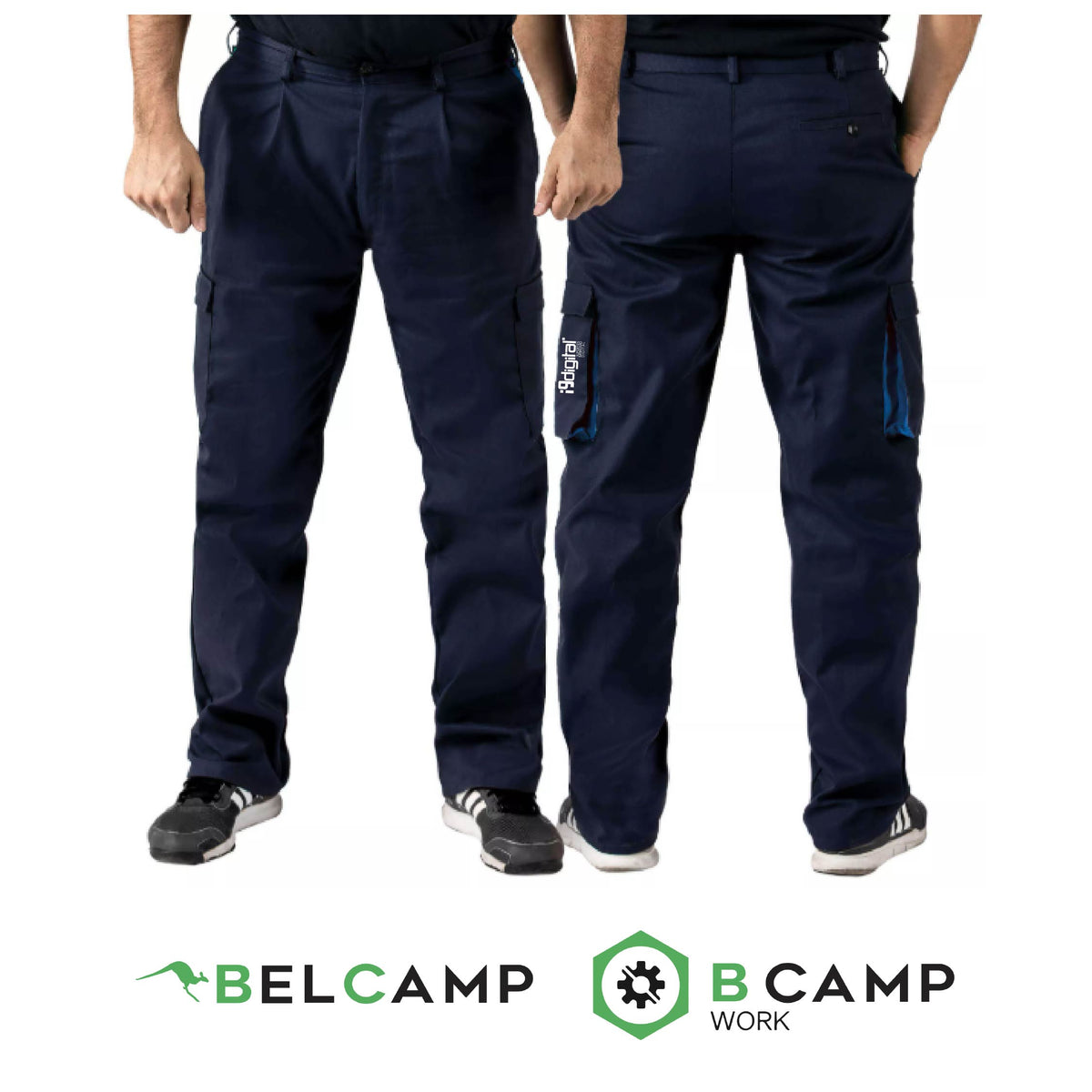Calças de Trabalho Multibolsos T-002