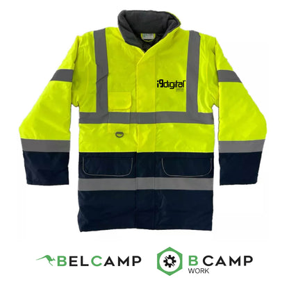 Parka Bicolor de Alta Visibilidade BL-60