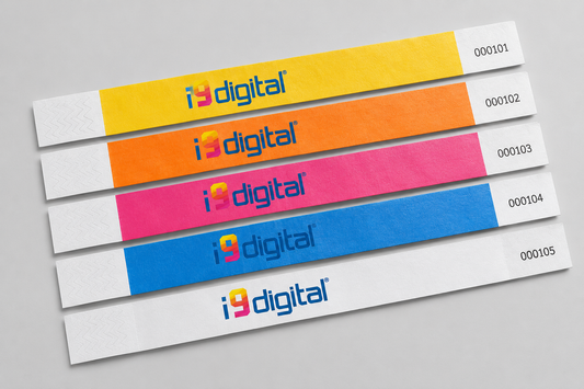 Pulseiras Tyvek personalizadas para eventos