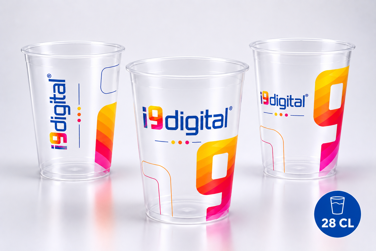 Copo reutilizável personalizado 28 cl com logótipo