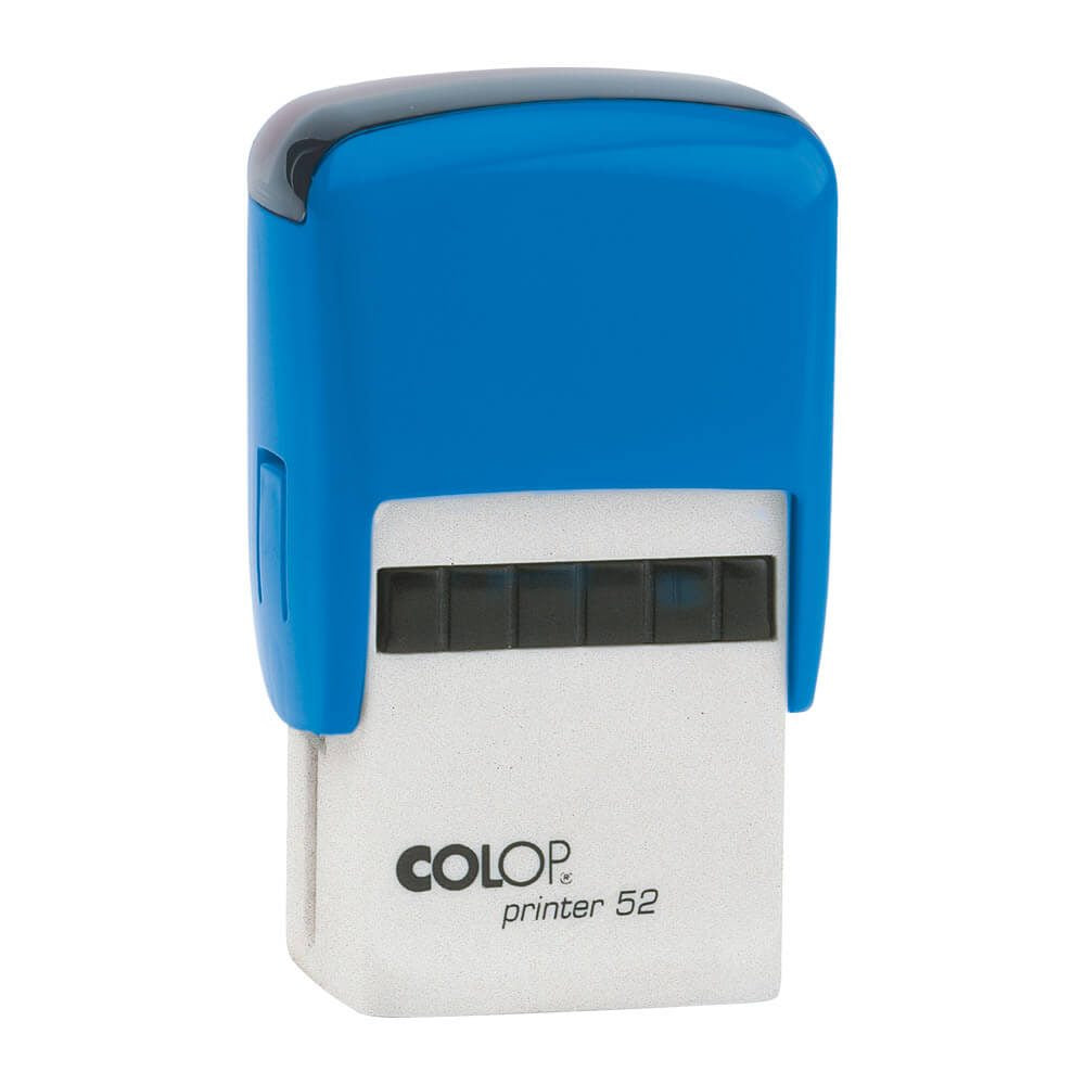 carimbo printer 52 - tinta azul