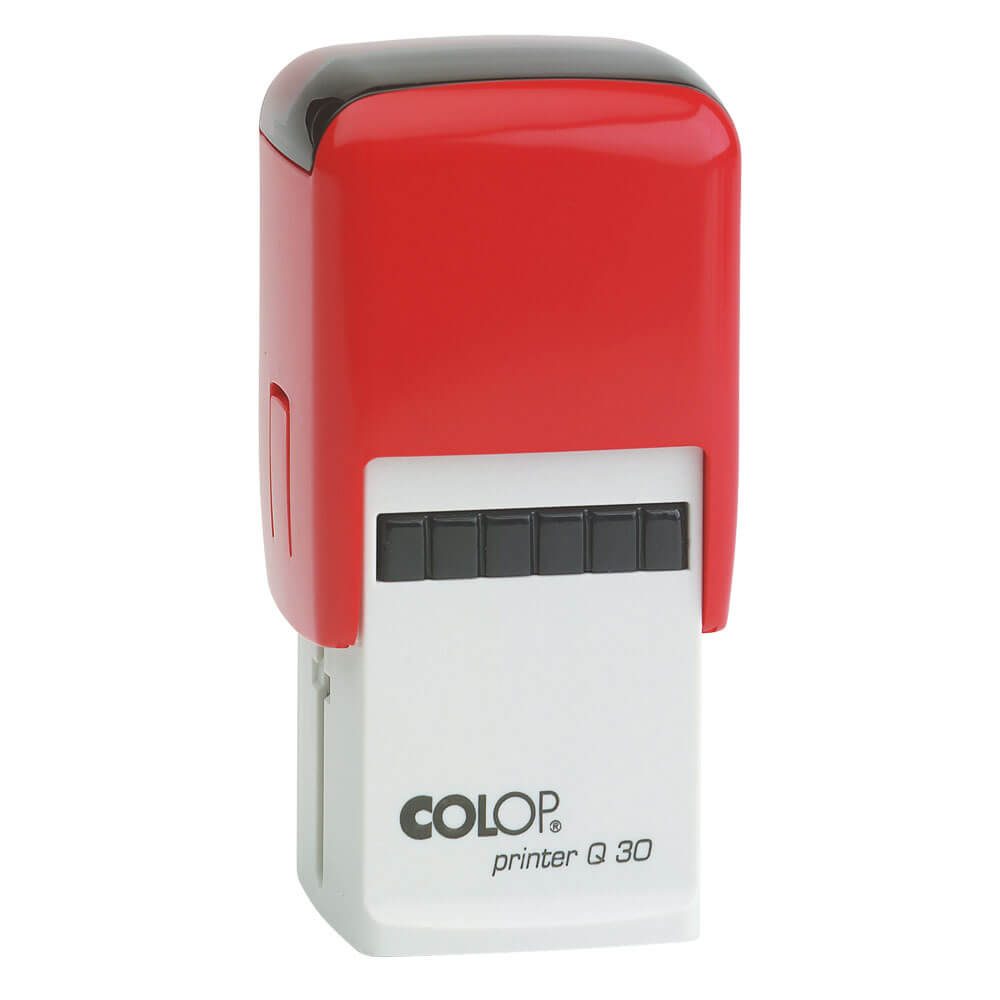 carimbo printer Q30 - tinta vermelha