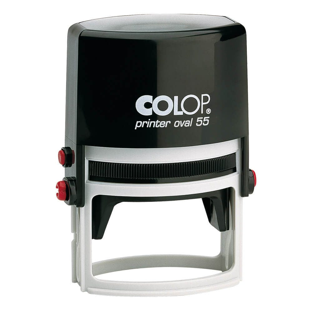 Carimbo Oval Printer 55 - Tinta Preta