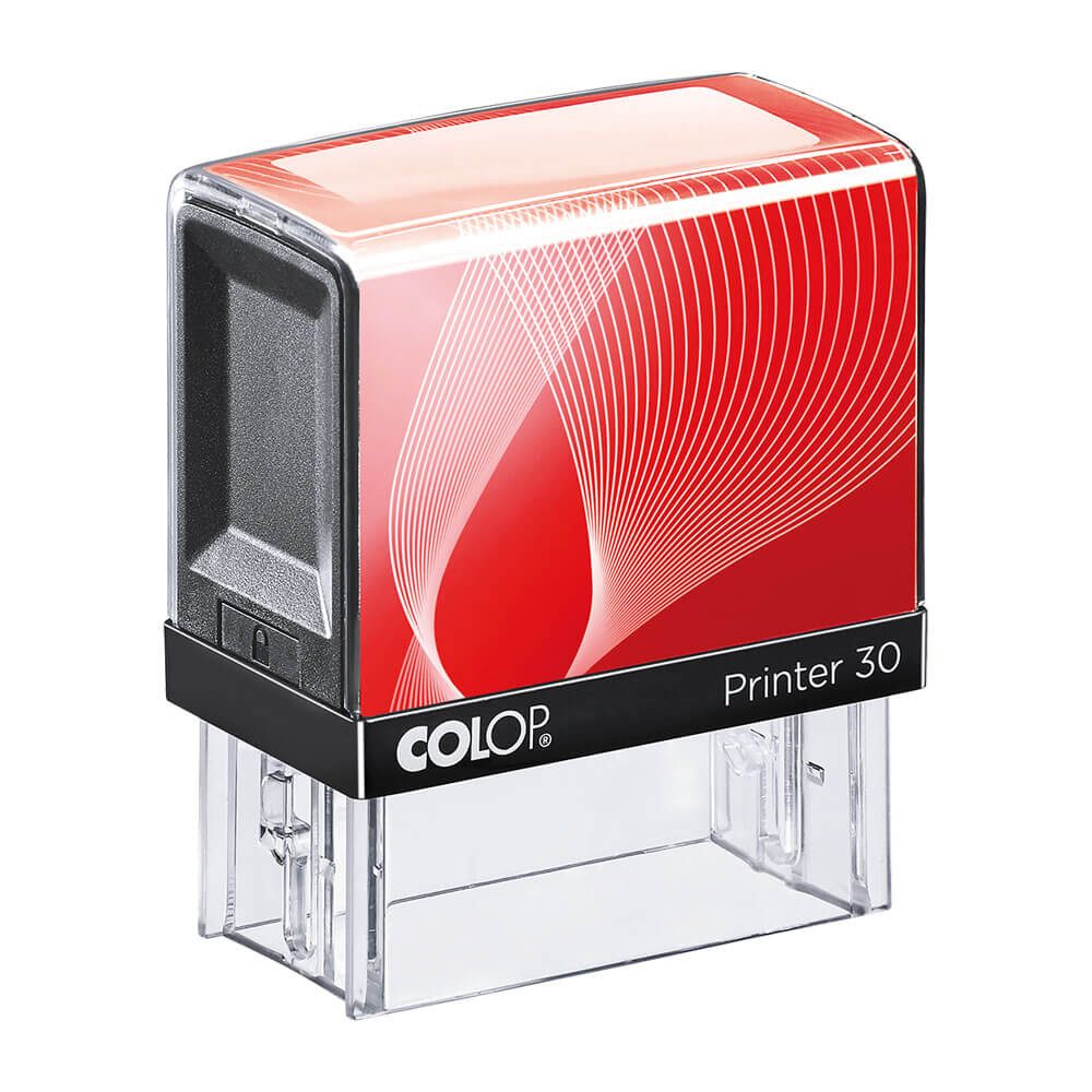 carimbo printer 30 - tinta vermelha
