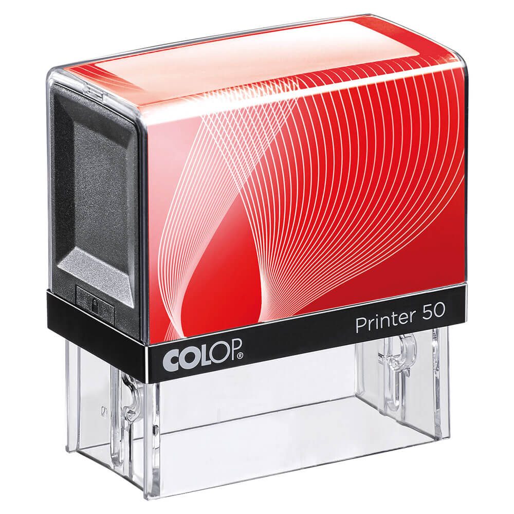 carimbo printer 50 - tinta vermelha