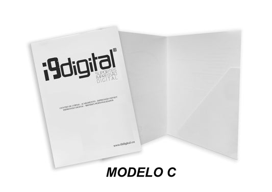 Capa de Apresentação com 1 Badana - Modelo C